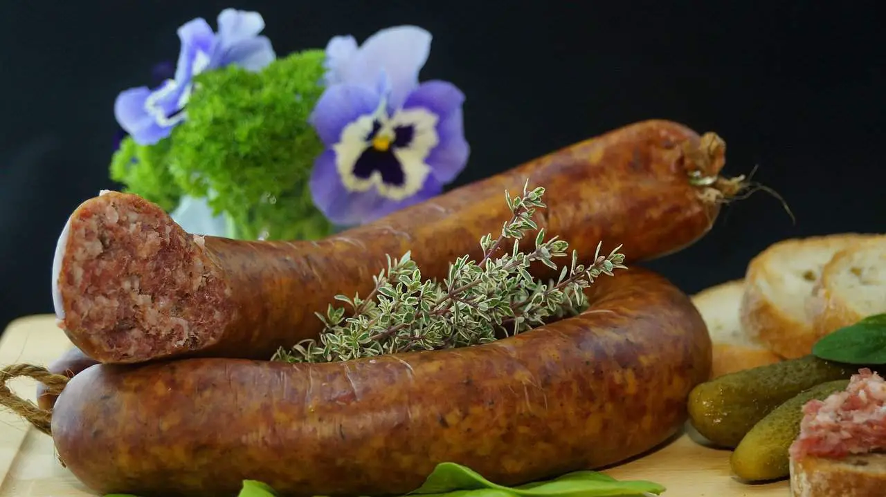 sausage, food, meal